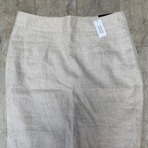 Linen A-line skirt from Banana Republic- size 6